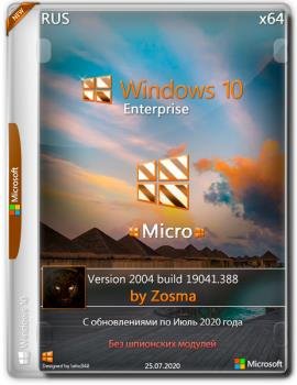   Windows 10 Enterprise x64 2004 build 19041.388 by Zosma
