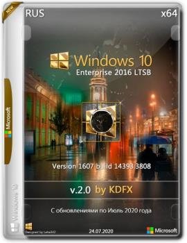 Windows 10   Enterprise LTSB x64 1607 v.2.0 by KDFX