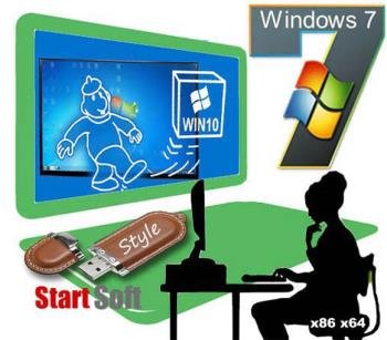   Windows 7 sp1 x86 x64 USB Flash Release by StartSoft 20-2020