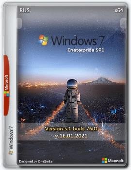Windows 7 Enterprise SP1 x64   by OneSmiLe