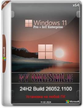 Windows 11 24H2 x64  by OneSmiLe [26052.1100]