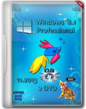 Windows 8.1 Professional x86/x64 VL by OVGorskiy 11.2013 2 DVD (RUS/2013)