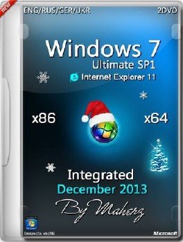 Windows 7 Ultimate SP1 x86/x64 Integrated December 2013 By Maherz