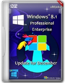 Windows 8.1 Professional / Enterprise 32bit+64bit Update for December Romeo1994