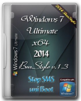 Windows 7 Ultimate BeaStyle v.1.3 (x64) (2014)