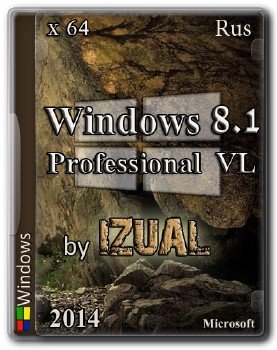 Windows 8.1 Pro by IZUAL Maximum v1 (х64)