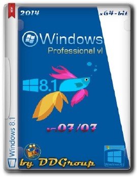 Windows 8.1 Pro vl x64 [v.07.07] by DDGroup [Ru]