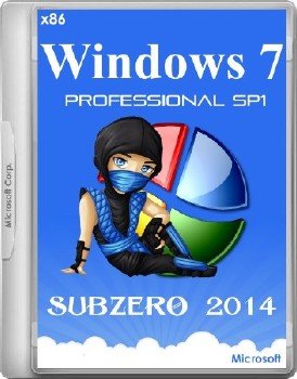 Windows 7 Professional SP1 Subzero 2014