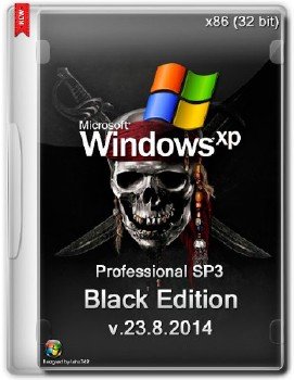Windows XP Professional SP3 Black Edition v.23.8.2014