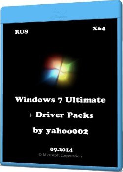 Windows 7 ultimate SP1 RUS + Driver Packs