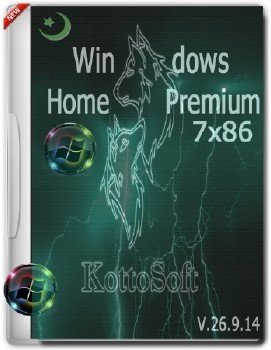 Windows7 Home Premium KottoSOFT V.26.9.14 (x86)