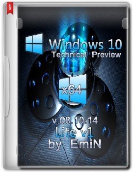 Windows 10 Technical Preview Lite v1 x64 by EmiN
