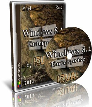 Windows 8.1 Enterprise With Update x64 IZUAL [Rus]