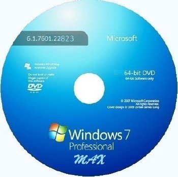 Windows 7 Professional VL SP1 6.1.7601.22823 64 RU MAX 1411