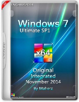 Windows 7 Ultimate SP1 x64 Integrated November 2014 By Maherz