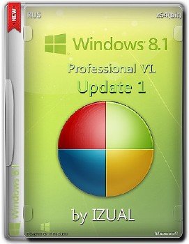 Windows 8.1 Enterprise With Update x64 IZUAL v20.11.14 (x64) (2014) [Rus]