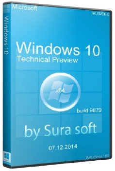 Windows 10 Technical Preview Build 9879 by Sura Soft