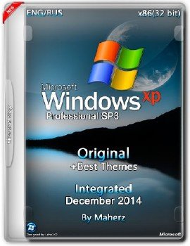Windows XP Pro SP3 x86 Integrated December 2014 By Maherz + Best Themes