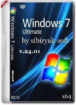 Windows 7 Ultimate by sibiryak-soft v.24.01 (x64)(2015)[RUS]