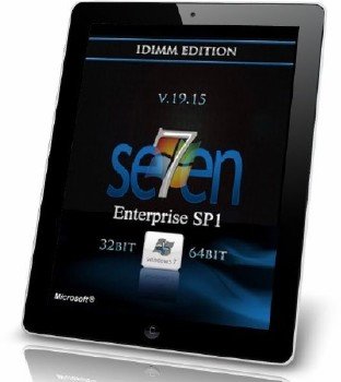 Windows 7 Enterprise SP1 IDimm Edition v.19.15 x86/x64
