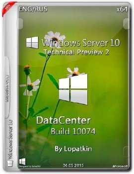 Windows Server 10 Technical Preview 2 Build 10074 DataCenter EN-RU EXTRA