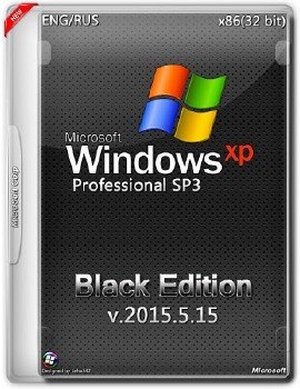 Windows XP Pro SP3 Black Edition v.2015.5.15 х86