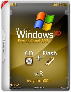Windows XP Pro SP3 2in1 CD+Flash v.3 by yahoo002