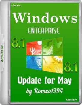 Windows 8,1 Enterprise (x86-x64) Update for May by Romeo1994 (2015) RUS