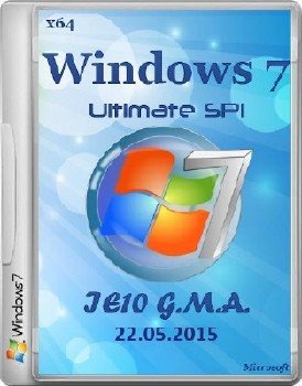 Windows 7 ultimate SP1 IE11 x64 RUS G.M.A.