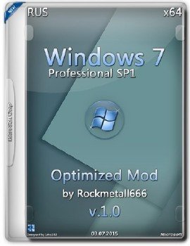 Windows 7 SP1 Professional X64 Optimized Mod by Rockmetall666