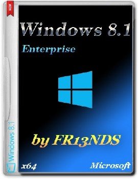 Windows 8.1 Enterprise by Fr13nds x64 (Rus)