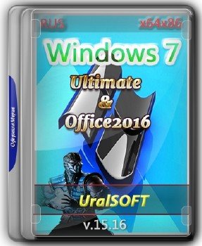 Windows 7x64x86 Ultimate & Office2016 v.15.16