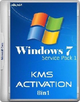 Windows 7 SP1 RUS-ENG x86-x64 -8in1- KMS-activation v2 (AIO)