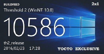 Windows 10 Pro 10586.164 th2 x64 RU YOCTO_EXCLUSIVE