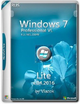 Windows 7 Professional SP1 vl Update Lite by vlazok