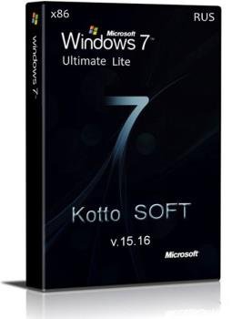 Windows 7 Ultimate SP1 Lite by KottoSOFT v.15.16