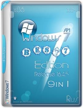 Windows 7 SP1 RU BEST 7 Edition Release 16.4.5 (x86/x64) (Rus) [29/04/2016]