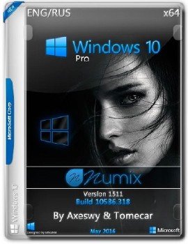 Windows 10 Numix x64 Th2 by Axeswy & Tomecar
