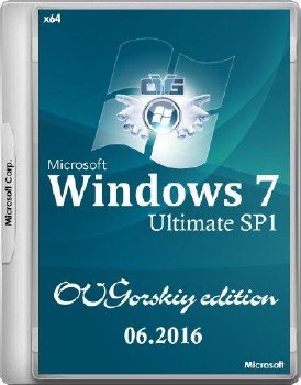 Windows 7 Ultimate x64 SP1 7DB by OVGorskiy