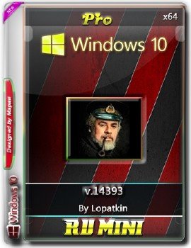 Windows 10 Pro 14393 x64 RU Mini
