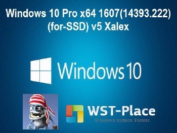 Windows 10 Professional x64 1607(14393.222) (for-SSD) v5 Xalex