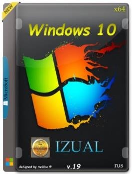 Windows 10 Professional 14393.729 ver.1607 by IZUAL v.19 (x64) (2017) []