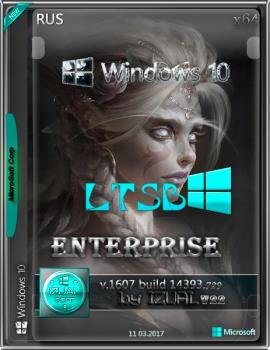 Windows 10 Enterprise LTSB 14393.729 v.1607 by IZUAL v.22
