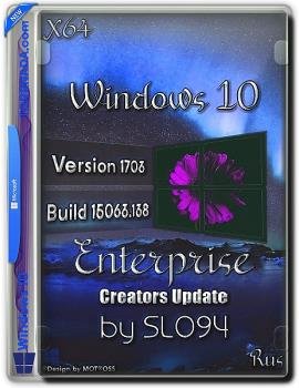Windows 10 Enterprise Version 1703 Creators Update by SLO94 x64bit