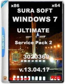 Windows 7  with sp2 SURA SOFT (x86/x64)