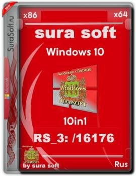 Windows 10 Insider Preview 16176.1000.170410-1642 by SURA SOFT 10in1 x86 x64 (RU-RU)