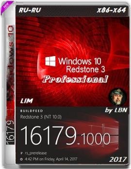   Windows 10 Pro 16179.1000 rs3 x86-x64 RU-RU LIM_v2