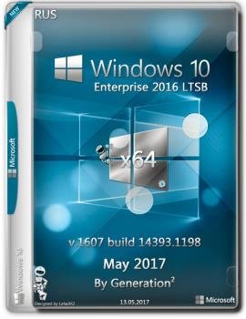 Windows 10 Enterprise LTSB x64 14393.1198 May 2017 by Generation2
