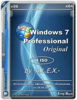 Windows 7 Professional SP1 Original by -A.L.E.X.- (32/64bit)[29.05.2017]