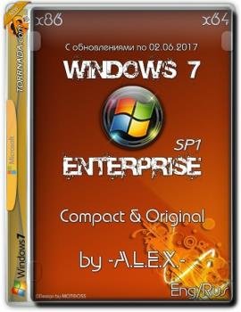 Windows 7  SP1 Compact & Original by -A.L.E.X.- (x86/x64)